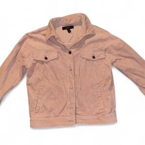 Pink Corduroy Jacket size small